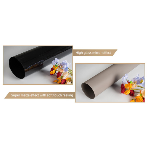 Solid Color PET Film Super Matte Soft Touch PET Film Supplier