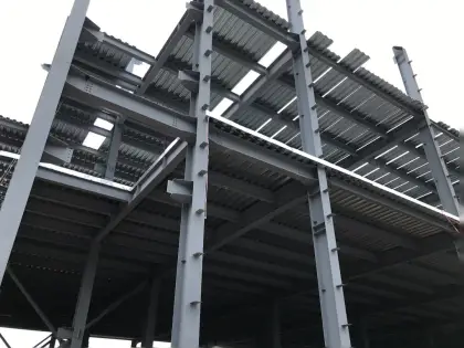 Prefabricated low price structural steel building warehouse light steel structures