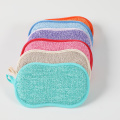 Microfiber kitchen Dish scrubber Sponge