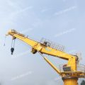 Telescopic Boom Marine Crane With 1.5t Load Jib Length 36.6m