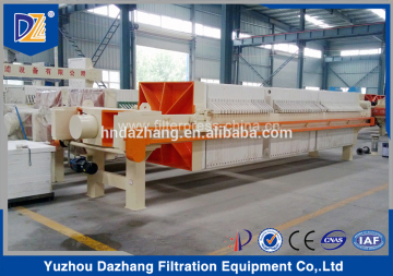 Filter press for sludge treatment