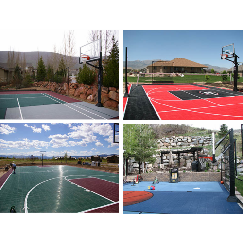 3x3 basketball court flooring material