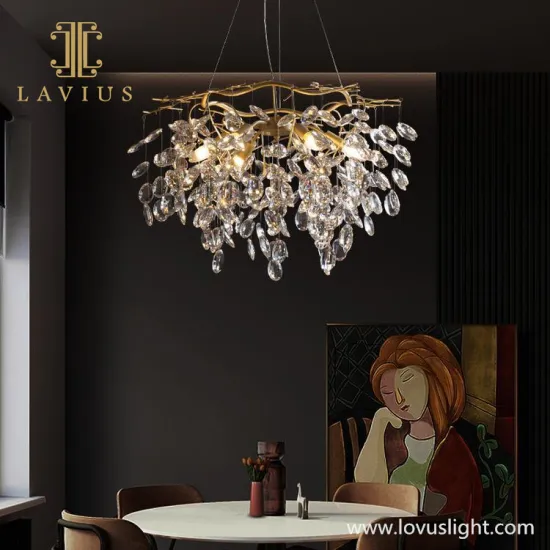 White simple villa chandelier custom villa chandelier