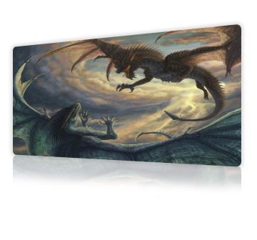 High-Quality Anime Gaming Mouse Mat with Large Size, Rubber Base, and Personalized Lock Edge