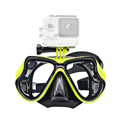 Professional Scuba Diving Equipment Masks Diving Freediving Snorkeling Go pro Dive Mask