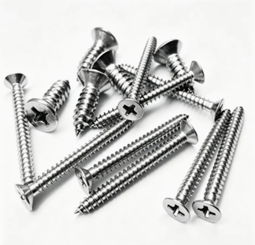 Countersunk titanium fasteners