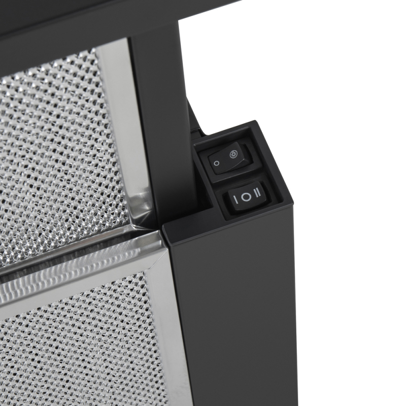 Factory price Under Cabinet Slim Hood Slid-out Kitchen Extractor Pull Out Telescopic Cooker Hood Built in Range Hood