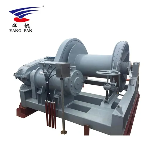 Electric Boat Anchor Winches 250KN - Direct from Manufacturer