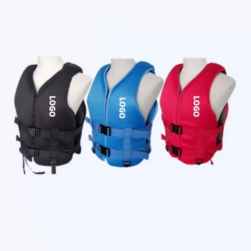 CE Approved Polyester Fabric/Neoprene Surfing Life Vest for Adults and Children