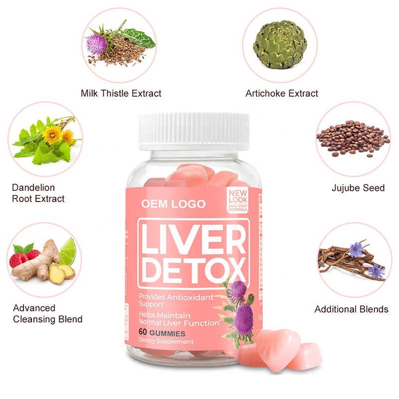 Weight Loss Liver Detox Gummies For Provide Antioxidant Support And Maintain Normal Liver Function