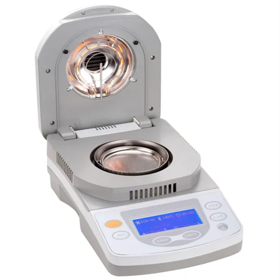 Lab Equipment Halogen Drying Method Moisture Analyzer