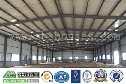 Prefab low cost and high quality light steel structure workshop
