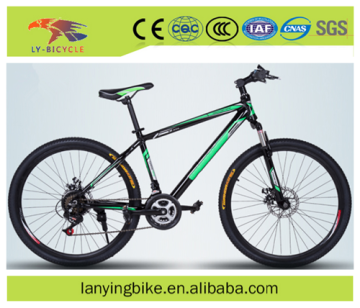 2016 New design adult mountain bike 26'' wheel size Aluminum alloy frame price