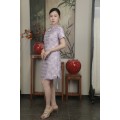 Elegante Lotus NUEVO Cheongsam chino