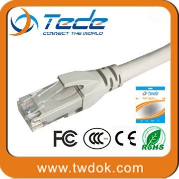 Category 5e UTP/FTP Gray Patch Cord/Cable manufactory