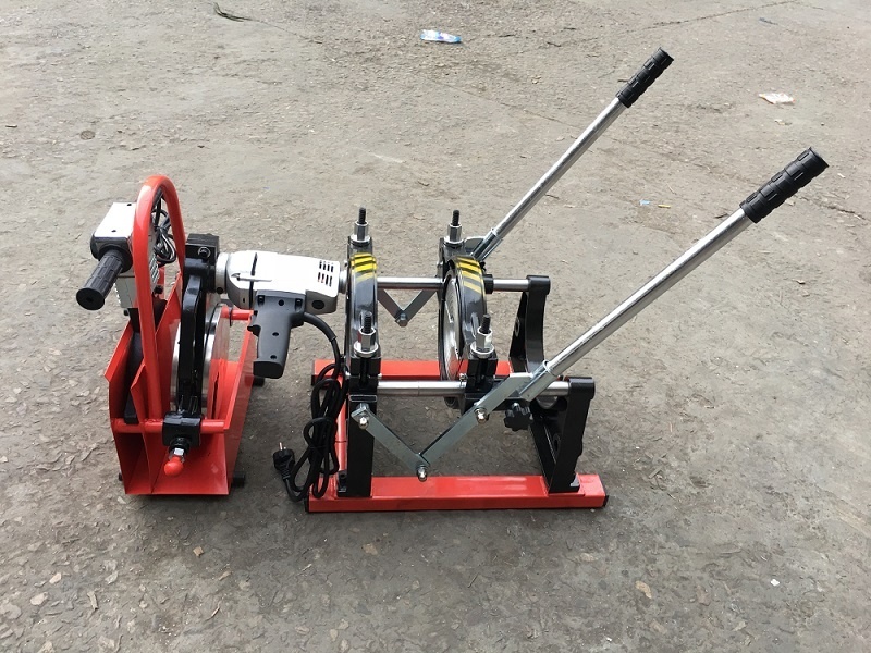 Hot Sale Manual Hand Push 2 Clamps Pipe Welding Machine