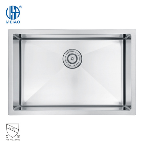 27 Inch Kitchen Sink Undermount 304 Stainless Steel Kitchen Sink Rectangular Sink Supplier