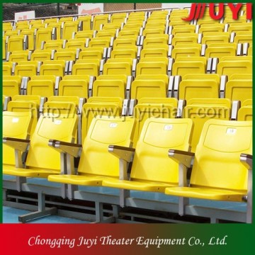 JY-716 Factory Price Yellow steel grandstand System mobile steel grandstand
