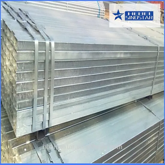 Pre galvanized Rectangular Steel Tube