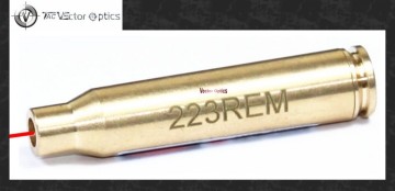 Vector Optics .223 REM 5.56mm Caliber Cartridge Red Laser Bore Sight Boresighter