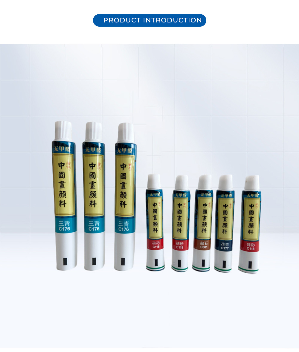 Assorted Chinese Art Paint Laminated Tubes X