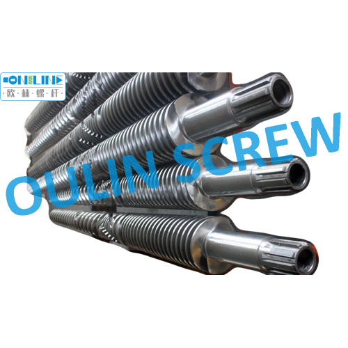 Liansu Lse65/132 Twin Conical Screw and Barrel for PVC Extrusion