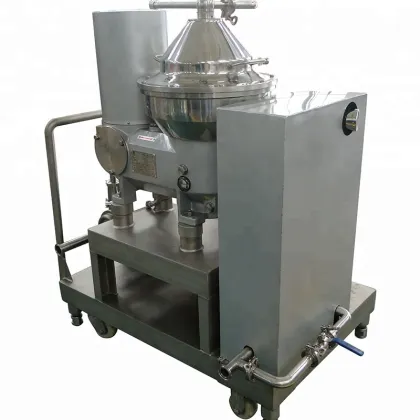 Full Automatic Disc Stack Milk Cream Separator Dairy Machine