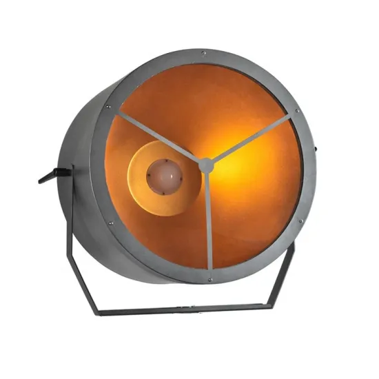 2024 Trendy LED Return Light with Round Retro Background for Stage and Party Décor