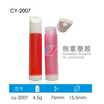 2014 hot selling popular lip balm tube,pp lipbalm tube Model CY-2007