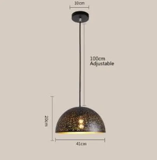 INSHINE Adjustable Design Concrete Pendant Light