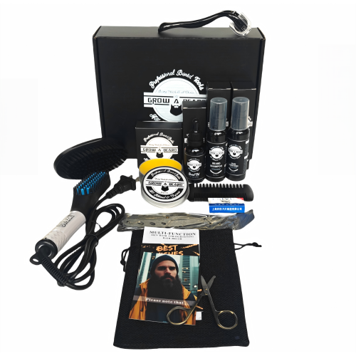 11 peça Kit de cultivo de barba masculina