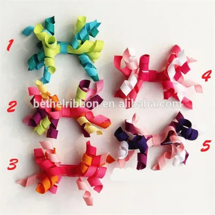 Wholesale Hair bows Fashion promotional barrettes for kids