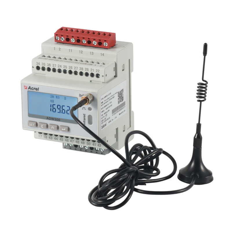 4 channel temperature wireless energy meter for project