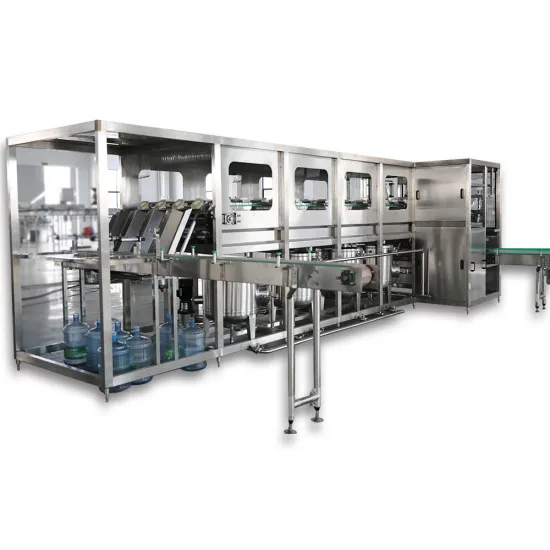 Barrel Filling Machine Water Bottled Production Plant