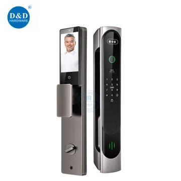 Modern Remote Control Double Sided Fingerprint Smart Lock