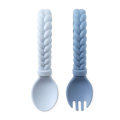 100% Food Grade Silicone Spoon Fork