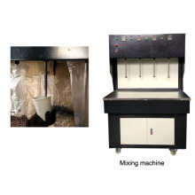Течна силиконска течна KPU машина за мешање