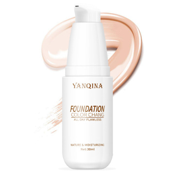 Hot Sale Skin Color Liquid Foundation & Concealer - Brightening & Color Changing Makeup