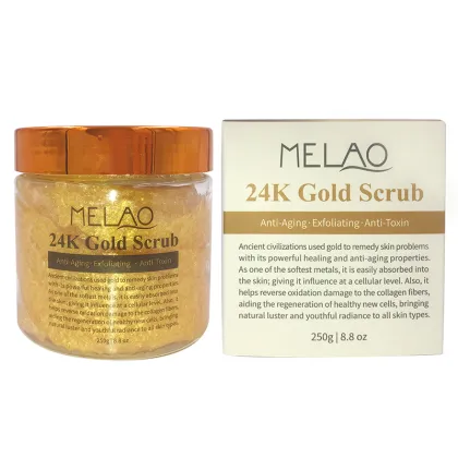 24k Gold Scrub Whitening Exfoliating Body Scrub