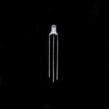 3 mm 2-Farben-LED mit gemeinsamer Anode mit diffusem Objektiv