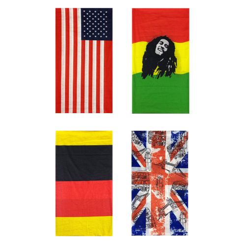 china factory Custom logo reusable face scarf cheap price neck scarf high quality comfortable face shield nice hijab and bandana
