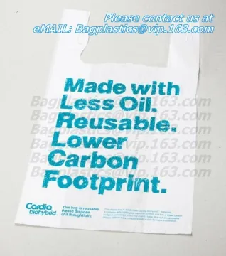 en13432 corn starch based wholesale biodegradable 100% compostable bags on roll, compost biodegradable carry bag