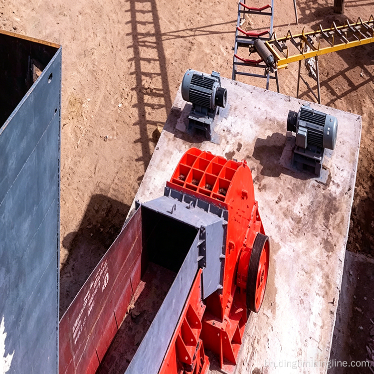300t/h হাতুড়ি পেষণকারী বালি ওয়াশিং লাইন