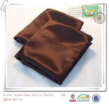 Luxury 100%Polyester Satin Smooth As Silk Pillowcase---Cheaper