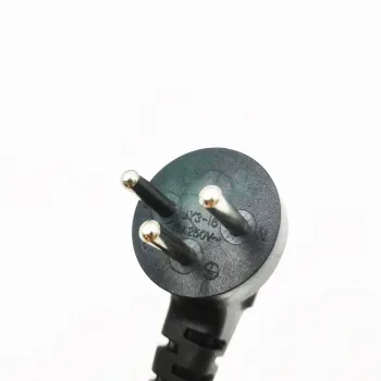 Israel 3 Pin 1.0mm² AC Power Cord 3 Prong