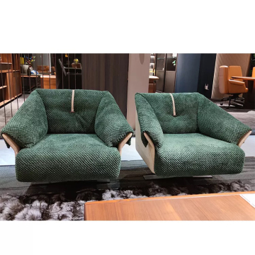Modern Rotatable Stainless Steel Office Sofa Set for Living Room Furniture