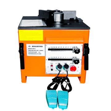 Portable Electric Rebar Bender: Cheap Automatic Low Heat Steel Bar Bending Tool