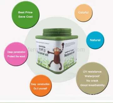 2015 Most Popular Eco-friendly Decorative Oil for Wood Wax Oil Wall Finish