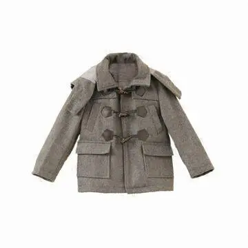 Boys' casual wool coat