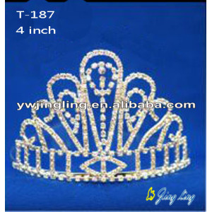 2018 Jingling 4 Inch Crown Wedding Tiara